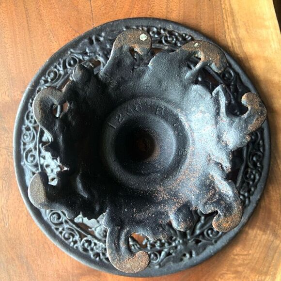 ROBERT EMIG 1930s Greek Mythology Cast Iron Pedestal Dish - Picture 5 of 6